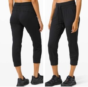 Lululemon Ready to Rulu High-Rise Cropped Jogger Black 0